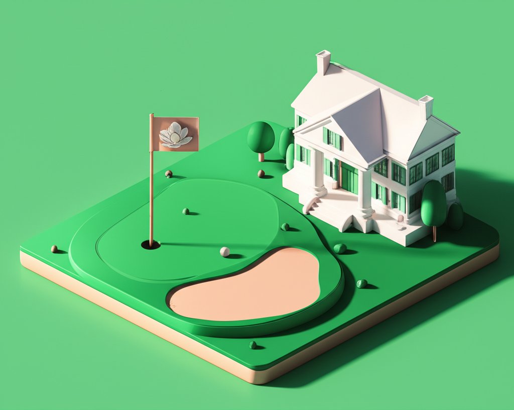 Bristow Manor Golf Club's southern-style clubhouse and perfectly manicured green evoke historical charm.