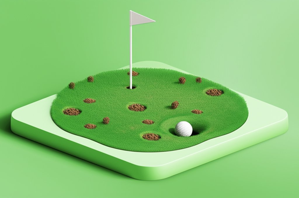 Aerification improves golf course playability by reducing compaction, increasing drainage, and promoting healthy turf growth.