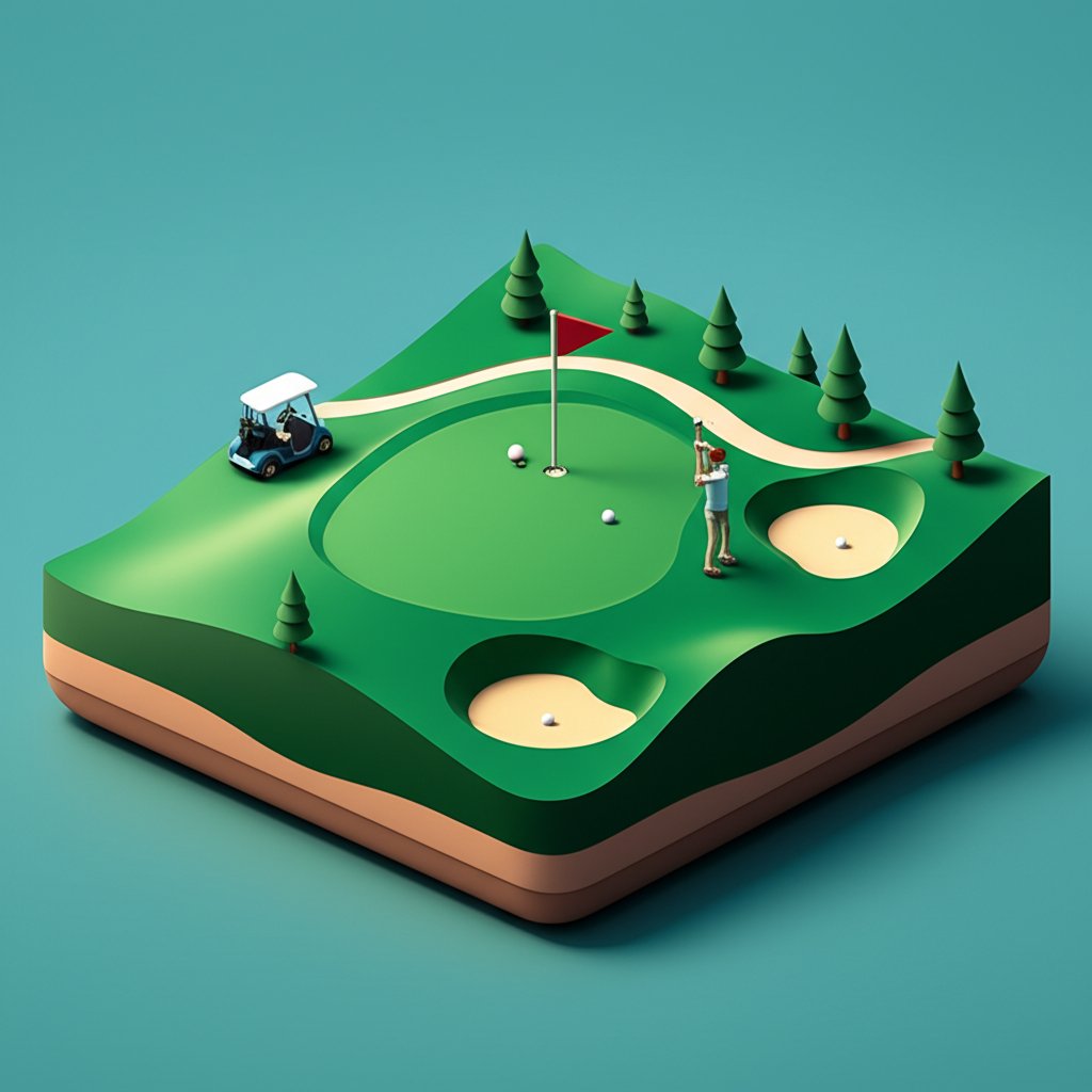 Scenic Angeles National Forest golf course; learn how to play and enjoy California golfing.