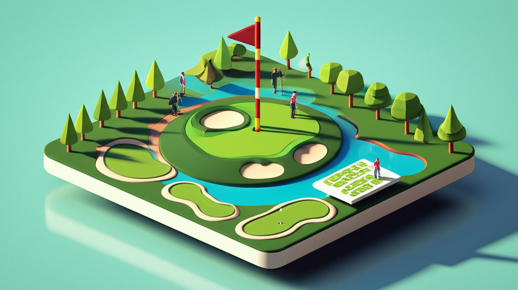 Golfer tees off at Bridlewood Golf Course, Frisco TX, learning how to play golf tips.