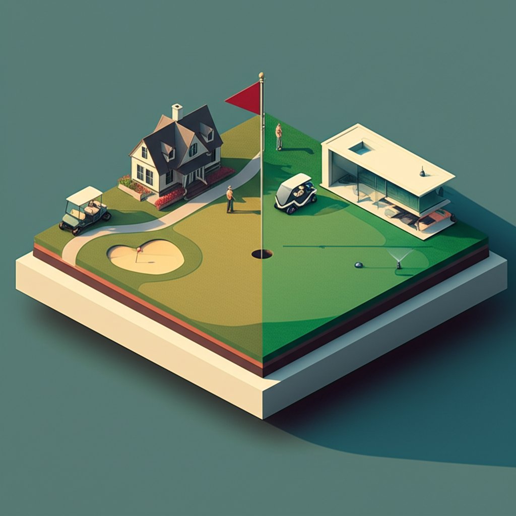 Jeffersonville Golf Club renovation comparison showcases modern upgrades enhancing classic course design.