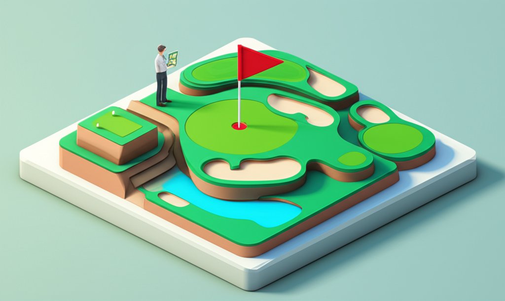 San Juan Hills golf course photo showcases course design and strategy for golfers.