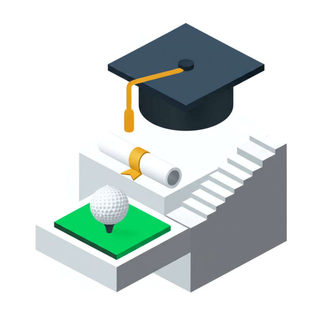 Golfer ready to graduate from a 2-piece golf ball to advanced performance.