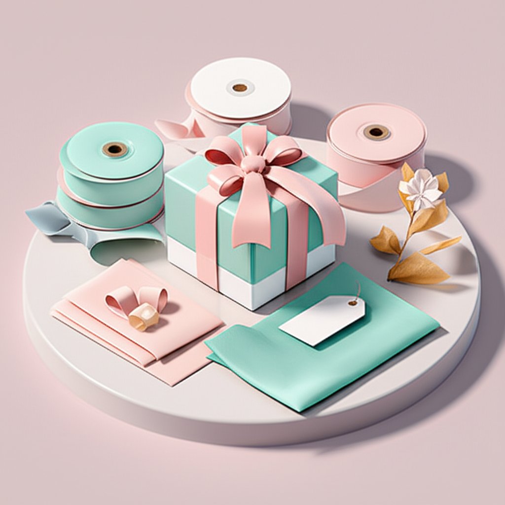 Essential accessories for a luxurious gift-giving experience.