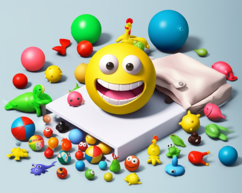 Funny balls for gags, stress relief, and fun in your everyday bag.