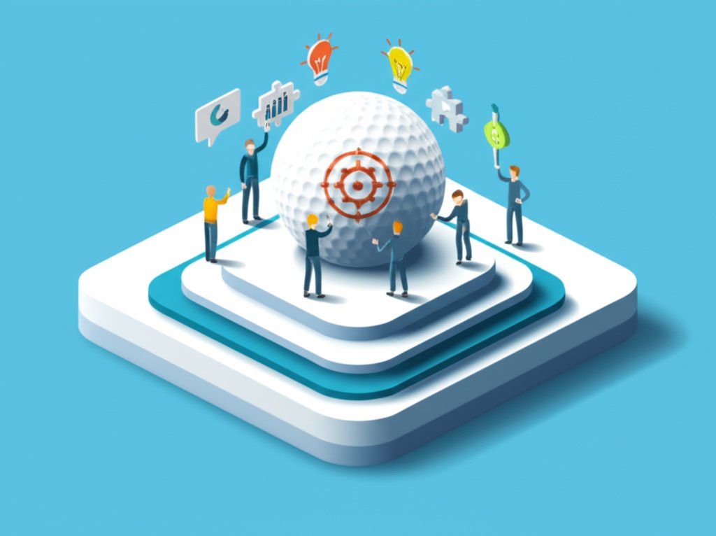 Novelty golf balls revealing their true strategic role in golf.