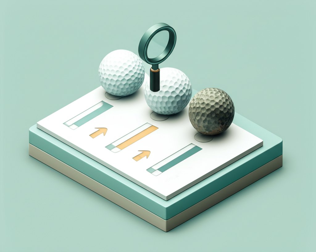 Used golf ball grading guide: Understand quality and condition differences.